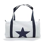Sailcloth Kit Bag/Weekend Holdall - Handmade from recycled sailcloth - Star in 5 Colours