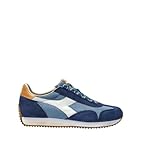 Diadora Heritage Equipe H Canvas SW Unisex Trainers, Blue Cage, 10.5 UK