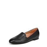 Vionic Women's Willa II Loafer Flat, Black Leather, 5.5 UK