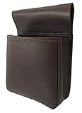 Hand Made Brown Leather Cartridge Bag Shooting Grab Pouch Belt Shell Holder Handy, Shooter Gift Idea