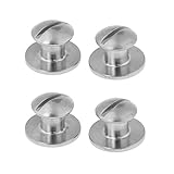 kowaku 4 pieces BCD Bolts Assembly Screws for Back Plate/Wing Scuba Diving gear