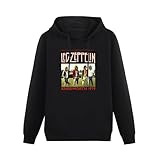 algem Led Zep_Pelin Knebworth Hoody Vintage Gift for Men Women Funny Black Black Size L