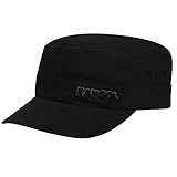 Kangol Flexfit Urban Army Cap by Women/Men - Military Women´s with Peak, Closed Back, Peak Summer All-Season - XXL (62-63 cm) Black