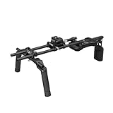 SMALLRIG Shoulder Rig Kit (Classic Version), Dual Handles 15mm Rods, Universal Shoulder Mount Video Rig with Quick Release for Arca, for SmallRig Follow Focus, for DSLR Camcorder, for Filmmaking -4480
