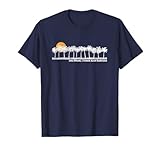 Abu Dhabi Vintage 70s Retro Throwback Design T-Shirt