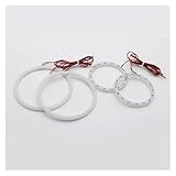 For VW For Golf 4 For Golf4 MK4 R32 VR6 1998 1999 2000 2001 2002 2003 2004 SMD Cotton Light LED Angel Eye Halo Ring DRL Kit Headlights Headlamp(White)