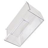 AEG Freezer Drawer - 0.204 Cubic Feet - Frost Free - Glossy Transparent Finish - Freezer-on-Bottom - 405 X 216mm