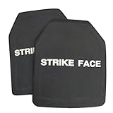 TS TAC-SKY NIJ IIIA/IV 10"x12" Anti Bulletproof Steel Plate Panel For Tactical Safety Vest Ballistic Body Armour Stab-Proof Composite Board (Color : 2PC NIJ IV, Size : 25 * 30cm)