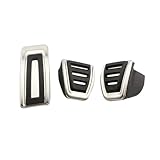 HOOKCPCLLG Car Pedals Pedal Fit For Volkswagen For VW For Golf 7 For GTI MK7 For Lamando For Audi A3 S3 8V RS3 Cabrio For Skoda Octavia 5E A7 Rapid Seat Leon(3Pcs MT)