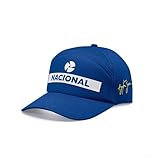 Fuel For Fans Ayrton Senna Official Merchandise Collection Original Nacional Cap Blue One Size Blue