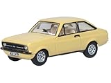 Oxford Diecast 76ESC005 Ford Escort MK2 Sahara Beige OO Gauge