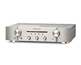 Marantz PM6007 HiFi Amplifier, Stereo Amplifier, 2 x 60 W, Optical Input, Phono Input, Subwoofer Output, Silver-Gold