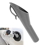1PCS Plastic Emergency Petrol Funnel - Portable Capless Diesel Funnel for Car, Ford (Grey) - 1833948, 1782177
