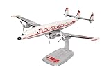 Herpa model aircraft TWA Trans World Airlines Lockheed L-1049G Super Constellation – N7104C, miniature in scale 1:125, collector’s item, model without stand, plastic
