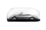 IN THE GARAGE Inflatable Car Shield, Black - Cover Indoor, Bubble Car Cover - Inflatable Garage - Capsule - Cocoon, Car Bubble Storage - 10' / 3.1m