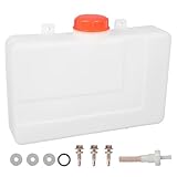 Inscrip Universal Fuel Box - 7L Plastic Diesel/Petrol Tank for Boat, Truck & Heating Accessories