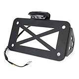 License Plate Frame For Sportster For Bobber For Chopper Custom Si Mount License Plate Bracket Holr Modified Motorcycle Registration Plate Fit