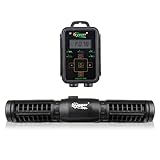 hygger 1850 GPH 18W Aquarium Wave Maker, Adjustable Cross Flow Pump with LED Display Controller, Magnetic DC 24V Aquarium Powerhead for Freshwater and Marine Reef Aquariums Up to 135 Gallon, HG070