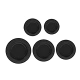 ZUNOXAZ 5pcs Piggy Bank Stoppers Round Rubber Plugs Assorted Moneybox Seal Replacement for Saving Pots Compact Lightweight Piggy Bank Supplies