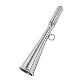 Fog Horn Handheld,Fog Horn Handheld,Ship Yacht Parts,Handheld Foghorn Stainless Steel Fog Horn Removable Mouthpiece Accessory for Boat