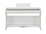 Yamaha ARIUS YDP-145 Digital Piano - Classic and Elegant Home Piano for Beginners and Hobbyists, in White
