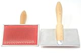 Wingham Wool Wool Carders, Pair - Fiber Art Tool - Carders - Practical - Small - All Seasons - Kid - False