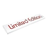 yzw6688 Limited Edition TSI Fender Tail Emblem Compatible with Golf MK4 MK5 MK3 MK6 Golf TSI GTI POLO GTE CC Side Panel Auto Car Badge