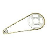 Yamaha YZF-R125 Heavy Duty Chain & Sprockets Set 2008-2018 GOLD