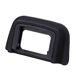 Eyepiece Eyecup Viewfinder Eye Cup,Camera Eye Cup Cover Eyepiece Hood Compatible with Nikon D3000 D5100 D5500,D5300 D60 D70S D100 D200 F80 F65 F55 FM10, Rubber Eyepiece Eyecup (DK-20)