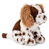 Zappi Co Chester the Springer Spaniel Plush Toy (20cm) Springie Dog Friend - Soft, Cuddly, Recycled - Energetic Cuddle Companion
