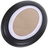 7 Inch Unique Picture Frames Black Wooden Wall Hanging Photo Frames Wedding Picture Couple Decoration Picture Frame Wood Rustic Oval Display Frame for Home Office Wall Decor