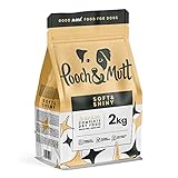 Pooch & Mutt - Soft & Shiny, Complete Grain Free Dry Dog Food for Skin and Coat, Herring and Linseed, 2kg