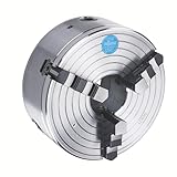 Röhm ES-250-3 Steel Self-centering Combination Lathe Chuck with 3 Adjustable Jaws, Flatback, 10" Size (Pack of 1)