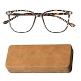 HCYCSQS Blue Light Blocking Glasses, Computer Reading/Gaming/TV/Phones Glasses for Women Men, Anti Blue Light Glasses,Non-Prescription Lens Anti Glare anti Headache Eyestrain Eyeglasses