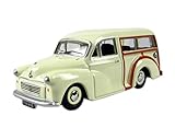 Oxford Morris Minor Traveller in Old English White 1:76 scale diecast model