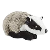 Living Nature AN234 Soft Toy Badger, Unknown, Medium (20cm)