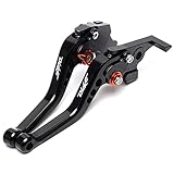 MILLAY Motorcycle Accessories Adjusted Handle Brake Clutch Levers Fit For KTM 125 200 250 390 Duke RC125 RC200 RC390 2014-2018 Pivot Brake Clutch Lever (Size : Black orange short)