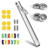 Trisoye Yoyo Bearing Kit,12 Yoyo Strings,8 Silicone Pads,2 10 Ball Unresponsive Bearing,2 Narrow C Responsive Bearing,4Yoyo Axle