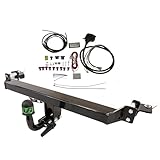 ENGLISH LISTING Horizontal Detachable Towbar+ 7Pin C2 Wiring Fits Mitsubishi L200 91-02/06