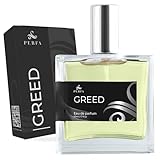 Greed Cologne for Men | Affordable Men Perfume | 12 Hour Lasting Luxury Perfumes for Men | Gift-Ready Men's Cologne | Original Mens Fragrances by Perfa