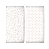 Official Gruffalo Cot Bed Sheets 140 x 70 cm Fitted Super Soft and Breathable Cot Bed Sheets Cozy Baby Cot Sheets 2 Pack Cream Gruffalo Pattern