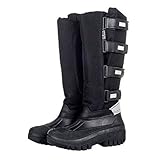 HKM Unisex Kodiak Winter Thermo Boots, Black, 5