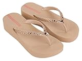 Ipanema Women's Mesh Ix Plat Fem Wedge Sandal, Light Pink, 6 UK