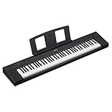 Yamaha NP-35 Piaggero Digital Keyboard with 76 Graded Soft-Touch Sensitive Keys and 15 Instrumental Voices, Lightweight and Portable