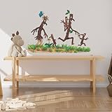 Stickerscape Stick Man Wall Sticker (Stick Man Family - Large) | Gruffalo and Friends Wall Stickers, Gruffalo Wall Stickers, Child’s Bedroom Wall Decor| Easy to Apply, Cleanly Removable
