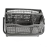 2 in 1 Cutlery Basket for Dishwashers, Suitable for Many Appliance Brands Including and
