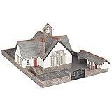 Metcalfe Models Village School N Gauge Card Kit