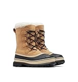 Sorel Caribou Women's Waterproof Snow Boots, Beige (Buff), 7.5 UK