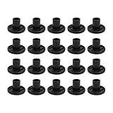 babominimer Tent Pole End 20 Pack Anti-Rust ABS Accessories Compatible with for Canopy Awning Boat Cover Support Poles and Hiking Pyramid Tent Poles to Puncture and Slipping