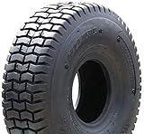 BITS4REASONS 8 INCH DIAMETER TYRE, New Model Deli S365 18x6.50-8 (71A6) (4PR) (TL E) - Turf Tyre for Ride On Garden Lawnmower Tractor Golf Buggy or Trailer
